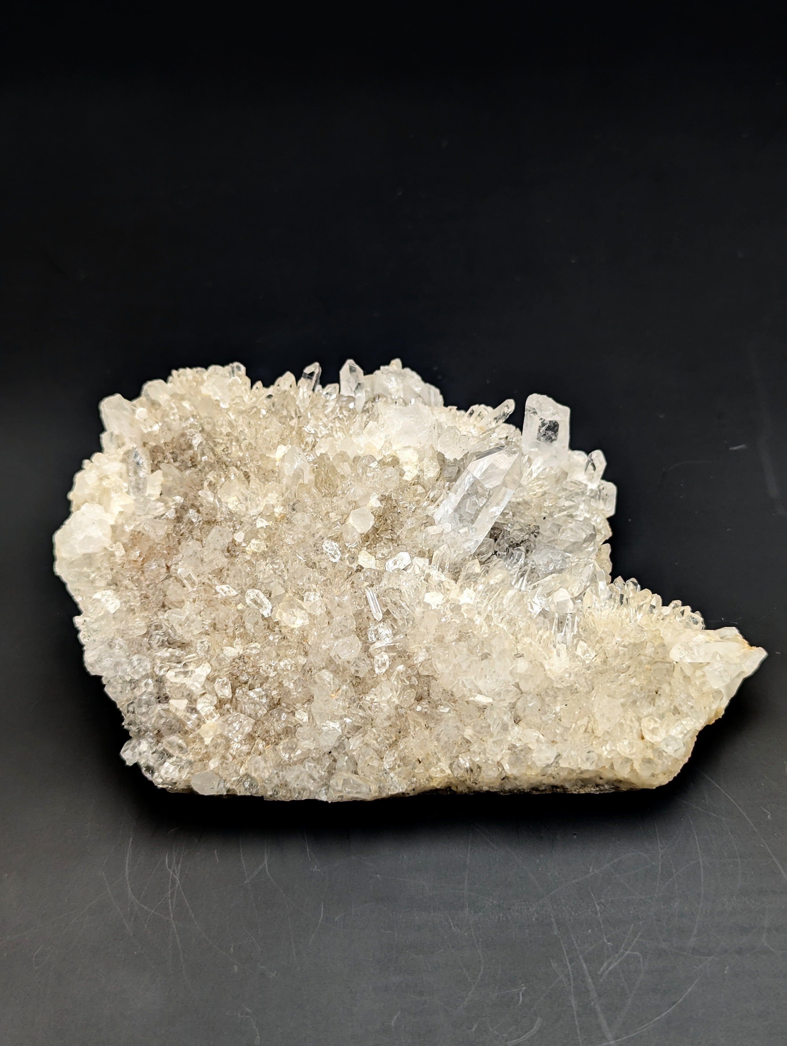 Chrysanthemen Quarz Cluster II