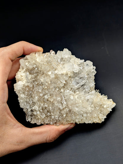 Chrysanthemen Quarz Cluster II